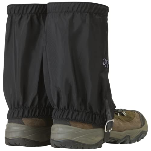 OUTDOOR RESEARCH Rocky Mountain Low Gaiters, Black, L/XL