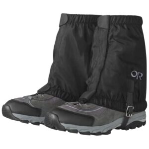 OUTDOOR RESEARCH Rocky Mountain Low Gaiters, Black, L/XL