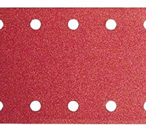 Bosch 2609256B26 Sanding Sheets for Orbital Sanders 115 x 280 cm Number of Holes 14 Grit 40 Lot of 10 Sheets