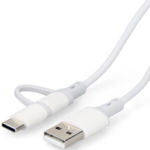 Charger Cord Replacement for Kindle Fire, Paperwhite, Amazon Fire Tablet, Oasis e-Reader - White 6 ft