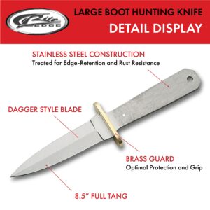 Szco Supplies Boot Blade Hunting Knife, 8.5-Inch