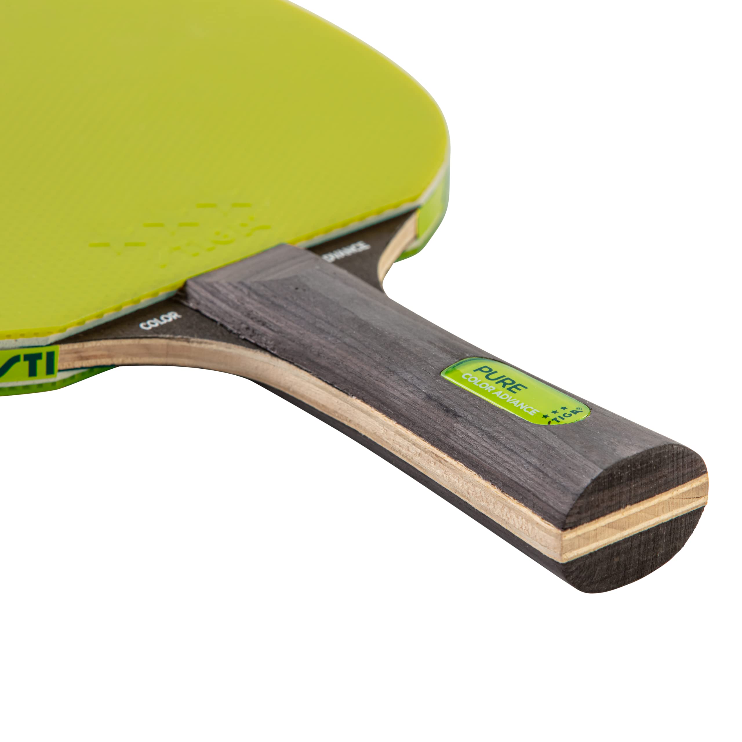 STIGA Pure Color Advance Table Tennis Racket, Green