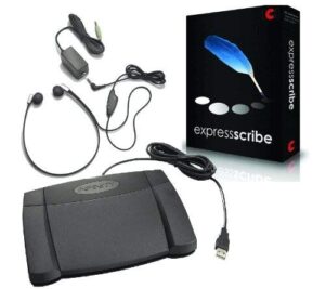 express scribe transcription foot pedal bundle