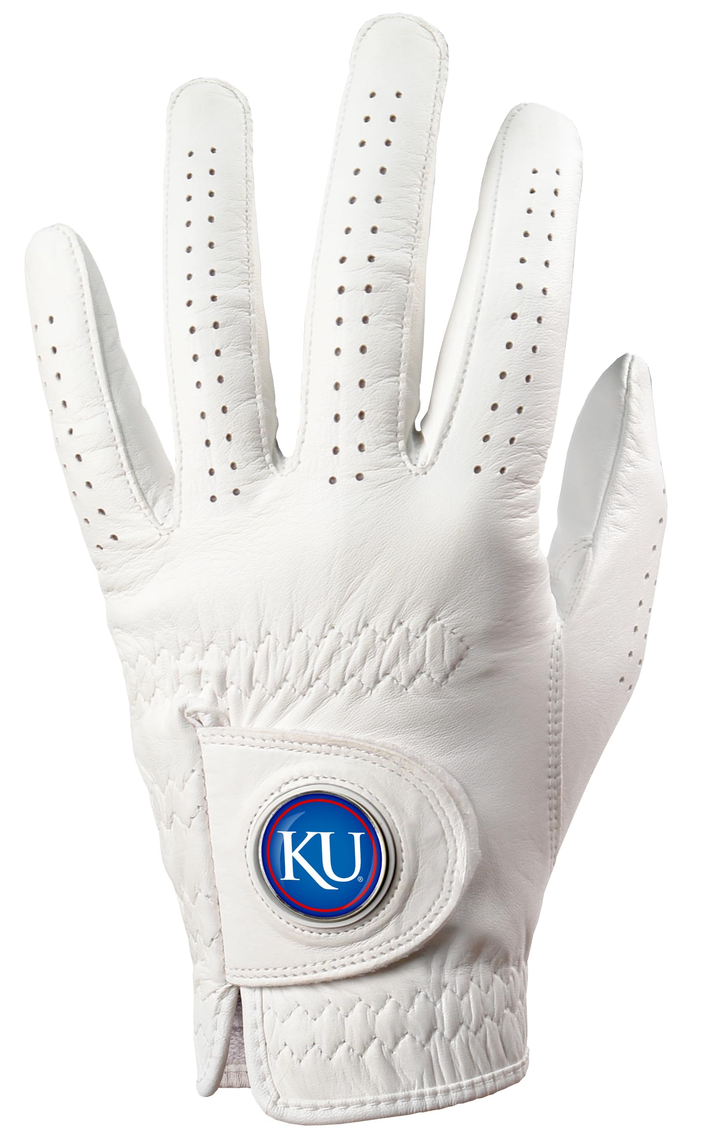 LinksWalker Kansas Jayhawk-Golf Glove - L