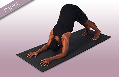 Kind Mat Patented 3 Layer Memory Foam Technology Yoga Mat Increase Comfort · Improve Balance (Large Kind Mat Bliss w/Strap 25 x 74 x 1 in.)