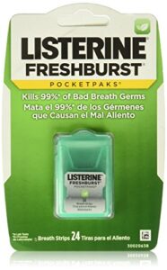 listerine pocketpaks freshburst 24 each