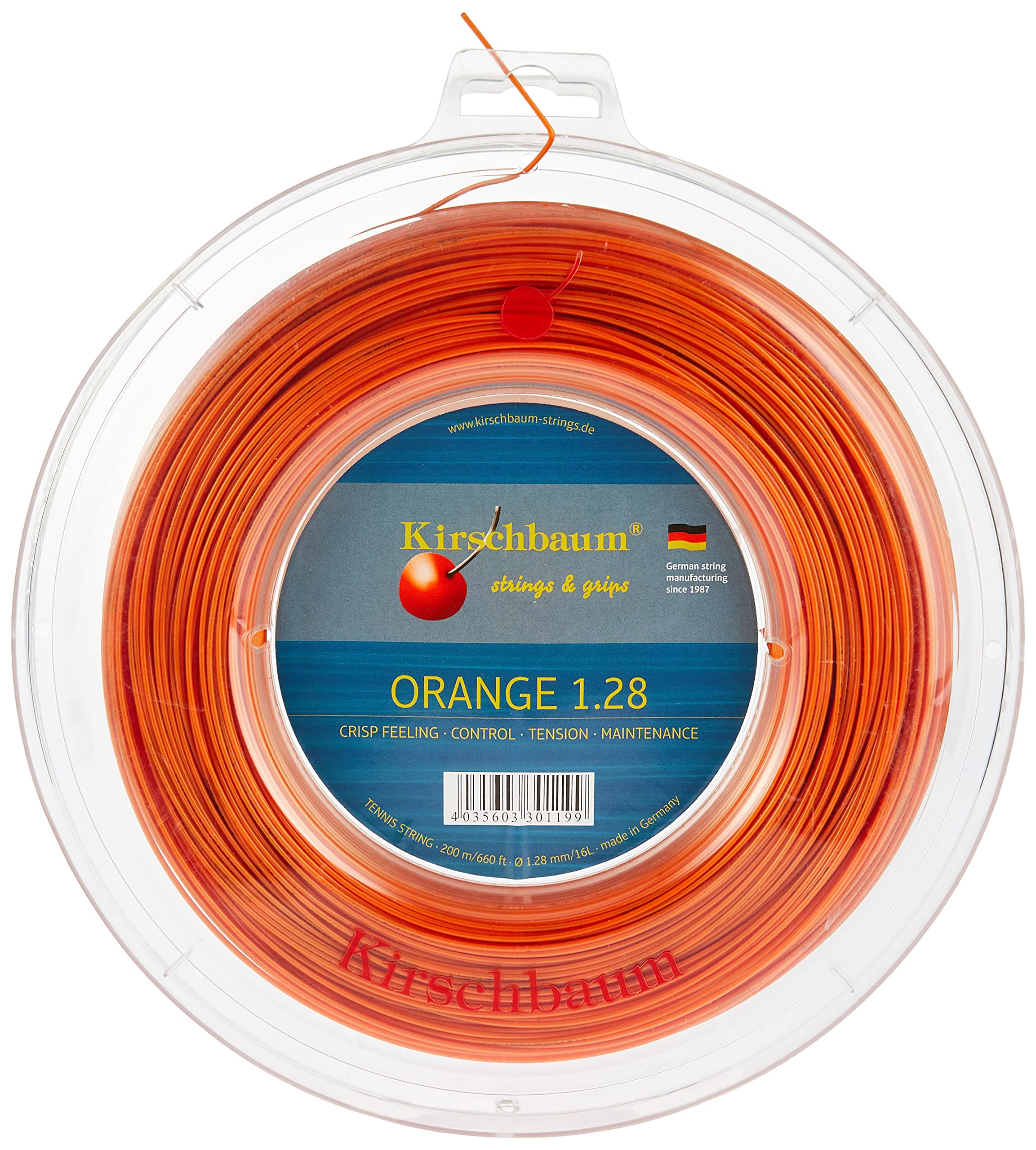 Kirschbaum Reel Orange 1.23 mm (17g) 660ft.