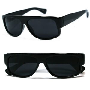 moda original og mad dogger shades sunglasses w/super dark lens (black)