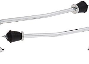 DW DWSM2224 Clamp-On Bass Drum Hoop Spur System,Black Metallic