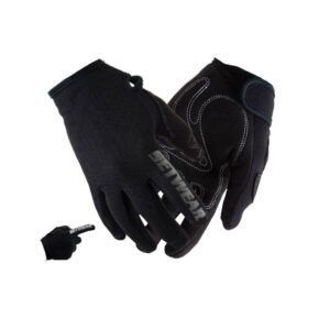 setwear medium gloves, black