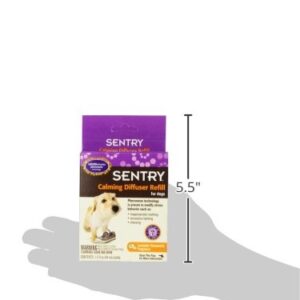 SERGEANT'S 484246 Sentry Calming Diffuser for Refill for Dogs, 1.5-Ounce Lavender chamomile fragrance.