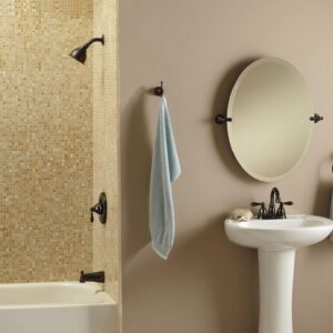 Moen 82496EPBRB TUB-Shower Faucet Single ORB Household, Mediterranean Bronze