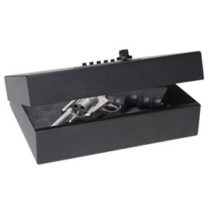 V-Line Top Draw Locking Tactical Gun Storage Box, Black