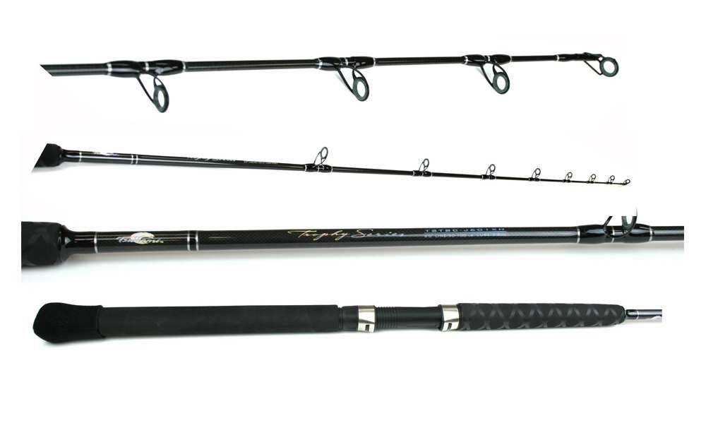 Tsunami Trophy Fishing Jigging Rod Conventional 6'' 50-100 lb TSTBC-J-601XH