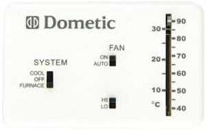 dometic 3106995.032 oem thermostat 6-wire analog control heat & cool | replacement for the duo-therm 3106995.032 thermostat.