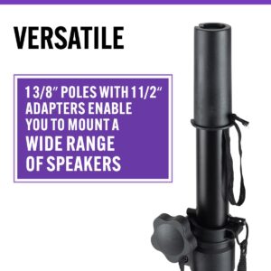 On-Stage (SSP7900) All-Aluminum Speaker Stand Pack