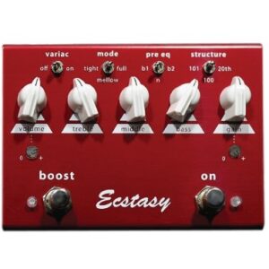 Bogner Ecstasy Red Overdrive/Boost Guitar Effects Pedal