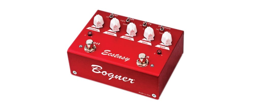 Bogner Ecstasy Red Overdrive/Boost Guitar Effects Pedal