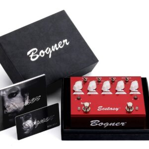 Bogner Ecstasy Red Overdrive/Boost Guitar Effects Pedal