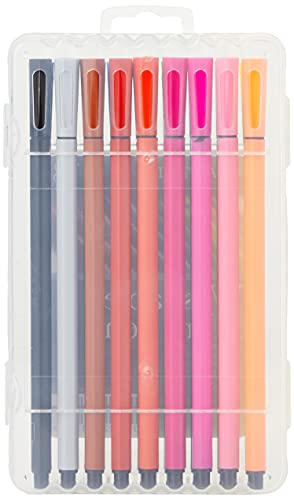 EasyNote Washable Fibre Pens (Pack of 18)