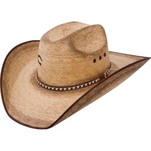 Charlie 1 Horse Men's Comanche B 15X Straw Western Hat Natural 6 7/8