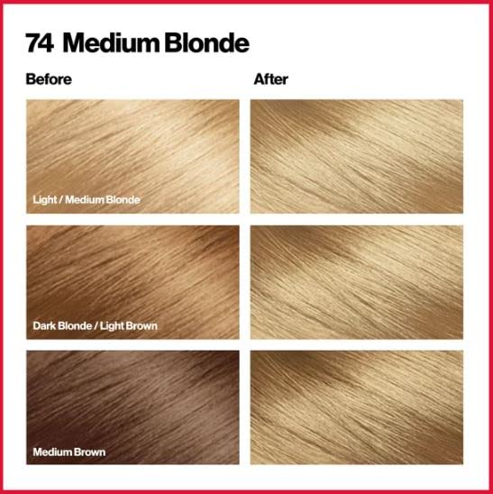 COLORSILK # 74 MEDIUM BLONDE