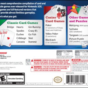 Classic Games Overload: Card & Puzzle Edition - 3DS