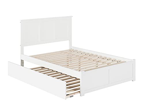 AFI Madison Platform Bed with Footboard & Trundle