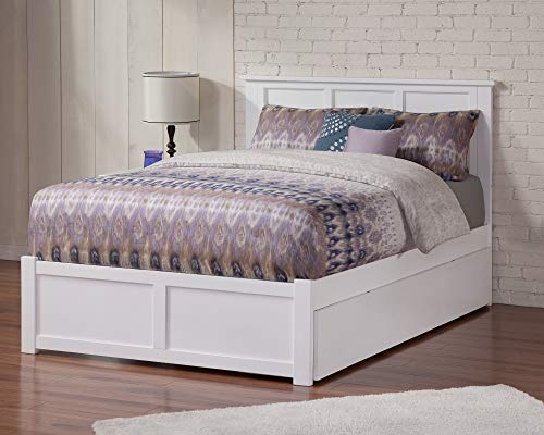 AFI Madison Platform Bed with Footboard & Trundle