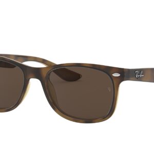 Ray-Ban Sunglasses Tortoise Frame, Dark Brown Classic Lenses, 47MM