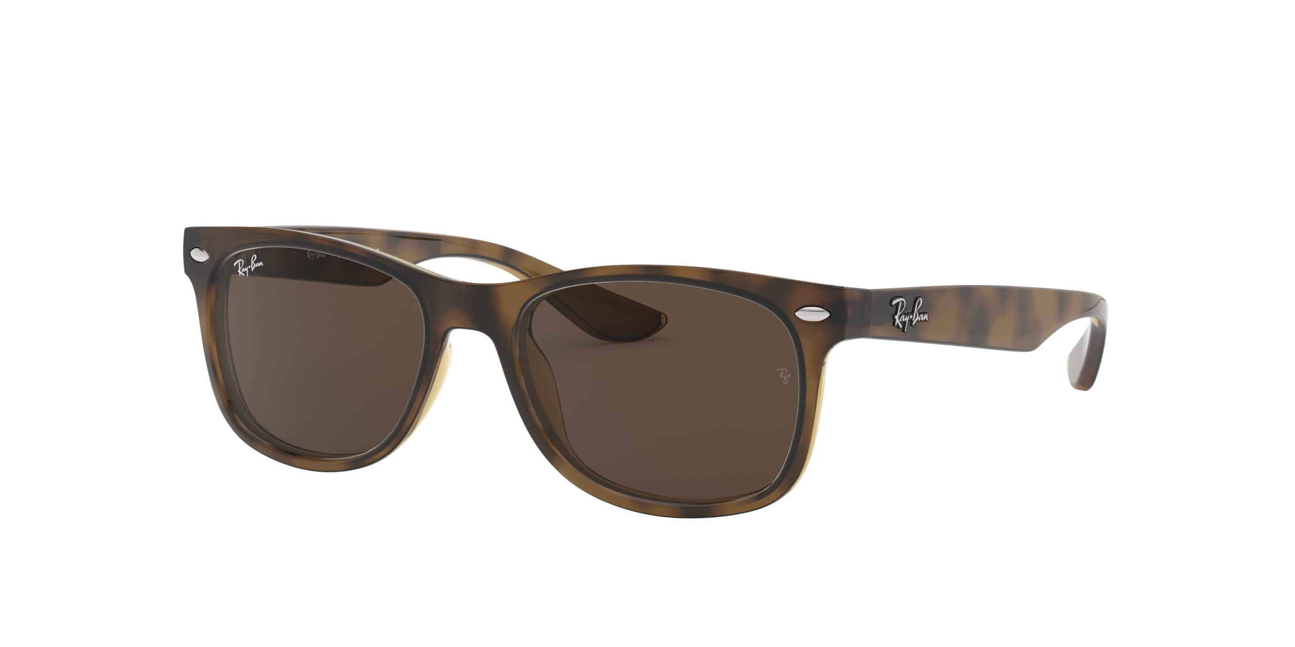 Ray-Ban Sunglasses Tortoise Frame, Dark Brown Classic Lenses, 47MM