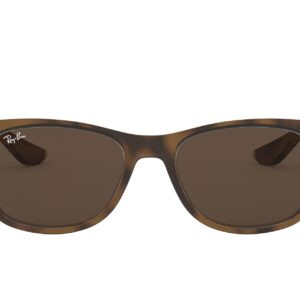 Ray-Ban Sunglasses Tortoise Frame, Dark Brown Classic Lenses, 47MM