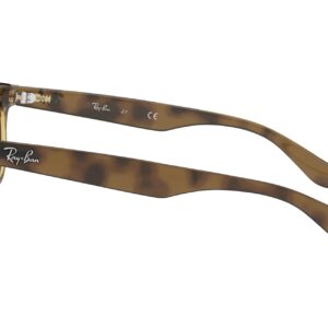 Ray-Ban Sunglasses Tortoise Frame, Dark Brown Classic Lenses, 47MM