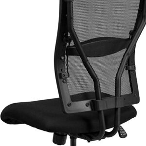 Flash Furniture HERCULES Series Big & Tall 400 lb. Rated Black Mesh Executive Swivel Ergonomic Office Chair