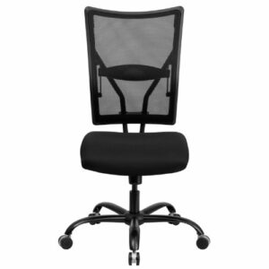 Flash Furniture HERCULES Series Big & Tall 400 lb. Rated Black Mesh Executive Swivel Ergonomic Office Chair