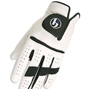 HJ Glove Men's Snow White Durasoft Golf Glove, X-Large, Right Hand