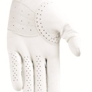 HJ Glove Men's Snow White Durasoft Golf Glove, X-Large, Right Hand