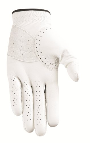 HJ Glove Men's Snow White Durasoft Golf Glove, X-Large, Right Hand