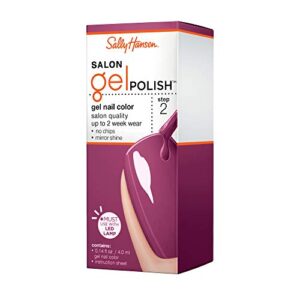 sally hansen salon pro gel, ruby doo, 0.14 fluid ounce