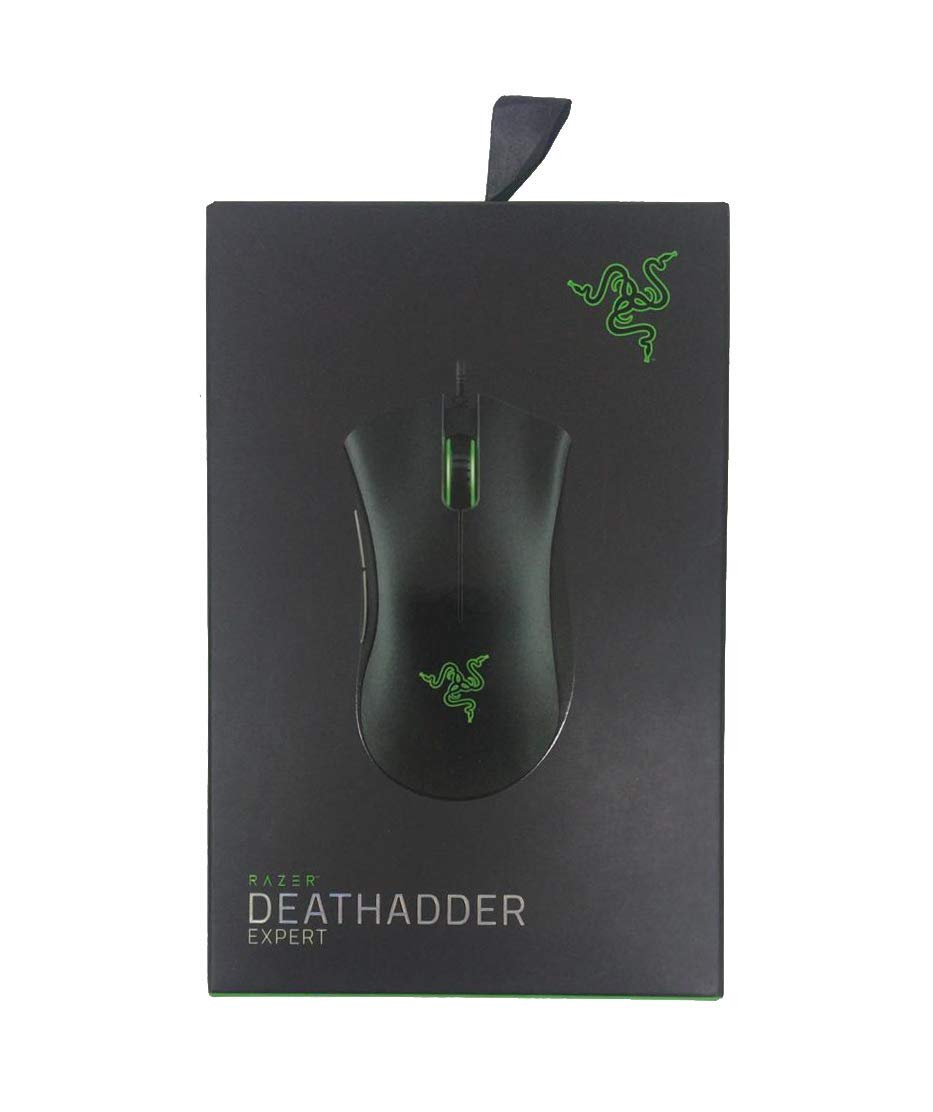 Razer DeathAdder Expert - Optical Esports Ergonomic Professional-Grade Gaming Mouse - 6,400 Adjustible DPI