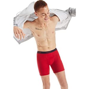 Hanes Men Hanes Boxer Briefs, Cool Dri Moisture-Wicking Underwear, Cotton No-Ride-up for Men, Multi-Packs Available