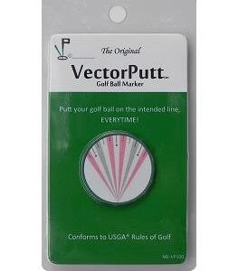 Vectorputt Golf Ball Marker and Alignment Tool - USGA Approved for Professional and Amateur Play.