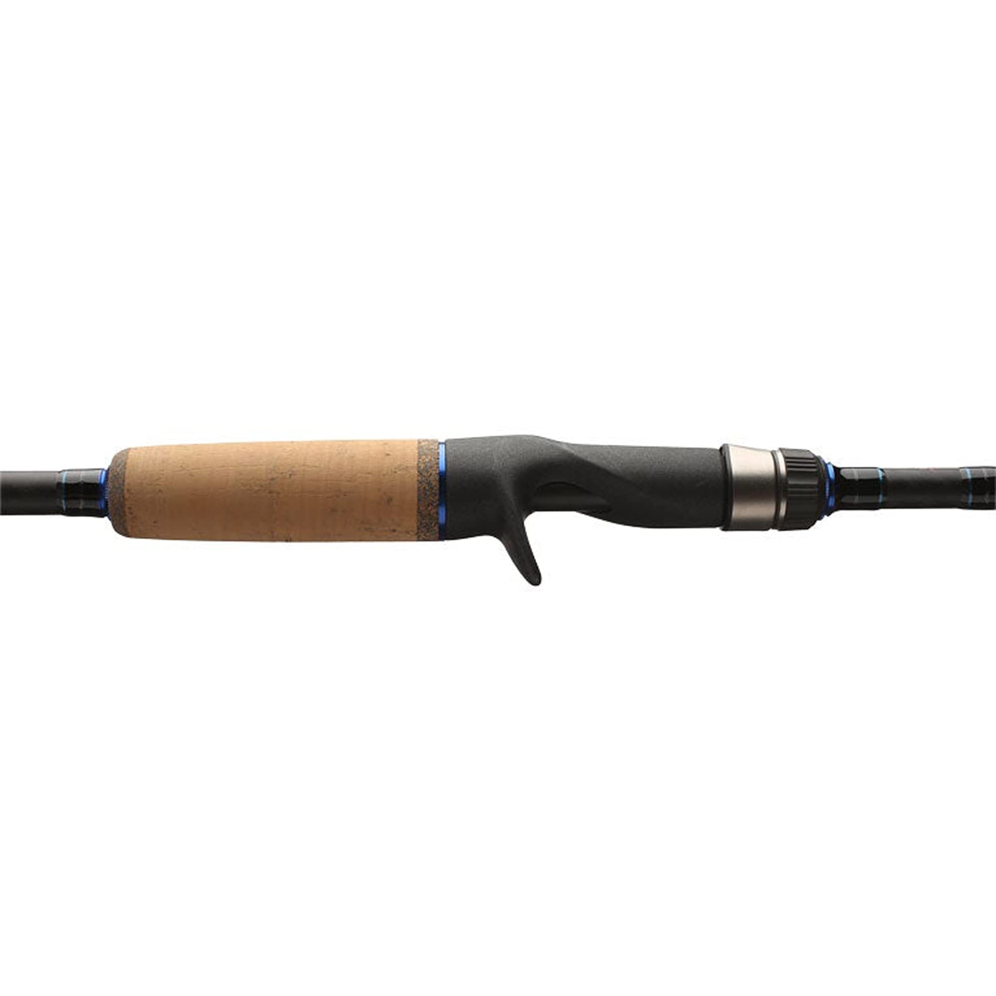 Dobyns Rods Champion XP Series 7’0” Casting Bass Fishing Rod DC702C | Medium Fast Action | Modulus Graphite Blank w/Kevlar Wrapping | Fuji Reel Seat | Baitcasting | Line 8-14lb Lure 3/16-5/8oz, Black/Blue