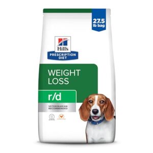 Hill's Prescription Diet r/d Weight Loss Chicken Flavor Dry Dog Food, Veterinary Diet, 27.5 lb. Bag