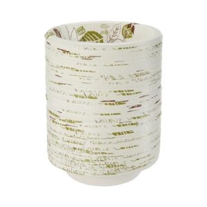 Dixie Pathways Heavyweight Paper Bowls, 20 Oz, White/Green/Burgundy, 125/pack