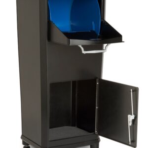 Architectural Mailboxes 6900B Elephantrunk Parcel Drop Box Black