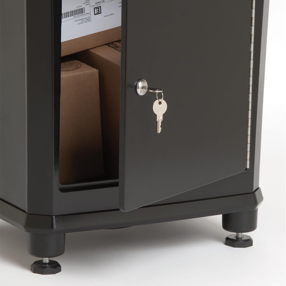 Architectural Mailboxes 6900B Elephantrunk Parcel Drop Box Black