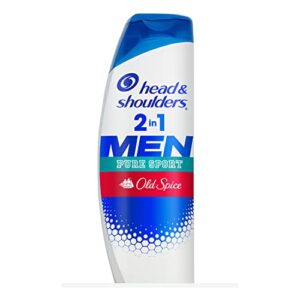 head & shoulders old spice pure sport dandruff 2 in 1 shampoo and conditioner, 12.8 fl oz