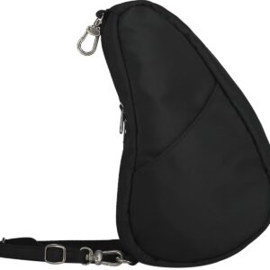 AmeriBag Healthy Back Bag Microfiber 10" Baglett (Black)