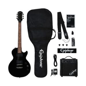 epiphone les paul player pack, ebony